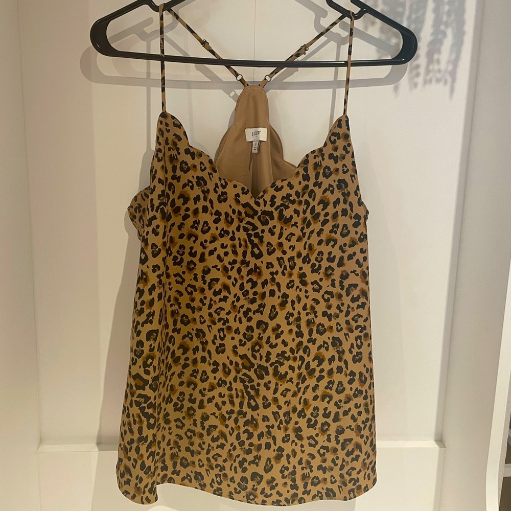 J. Crew Cheetah Tank - Size 6